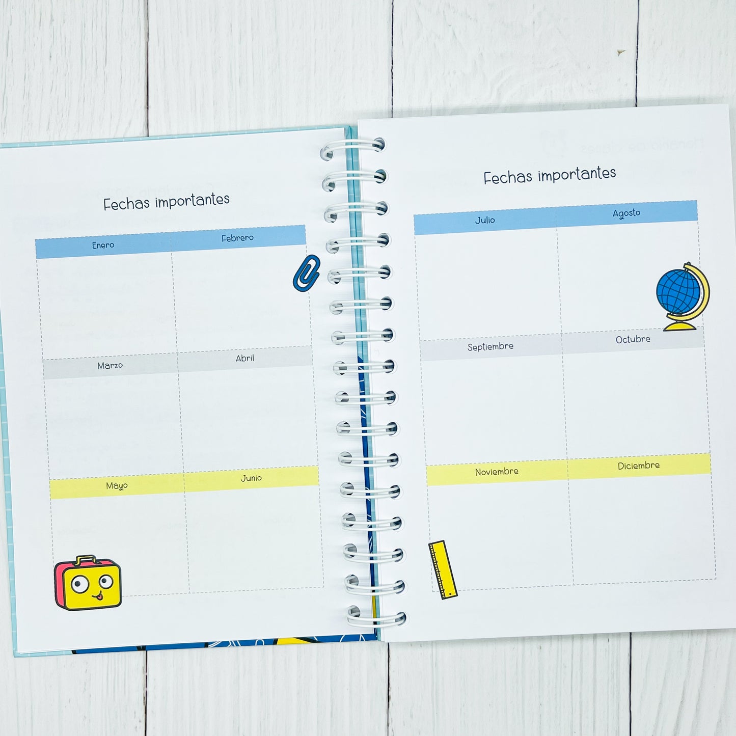 Agenda escolar enseñanza básica