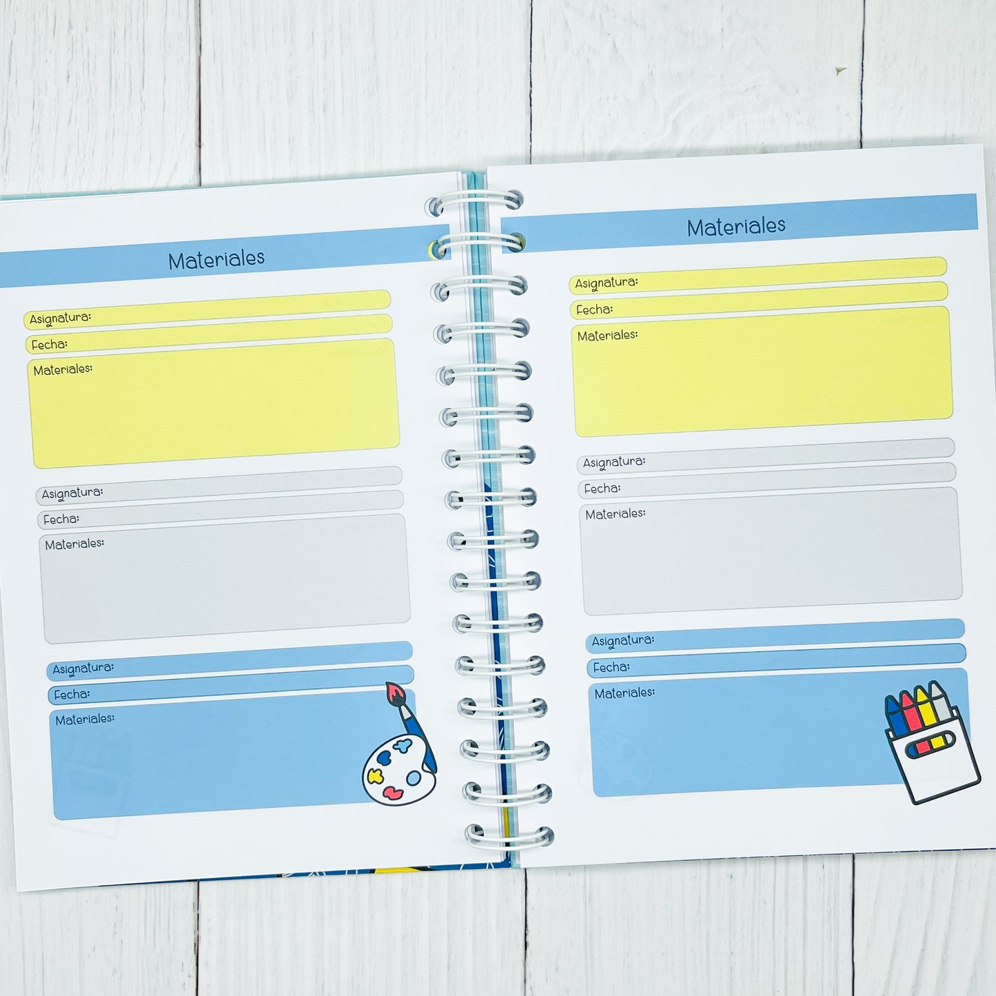 Agenda escolar enseñanza básica