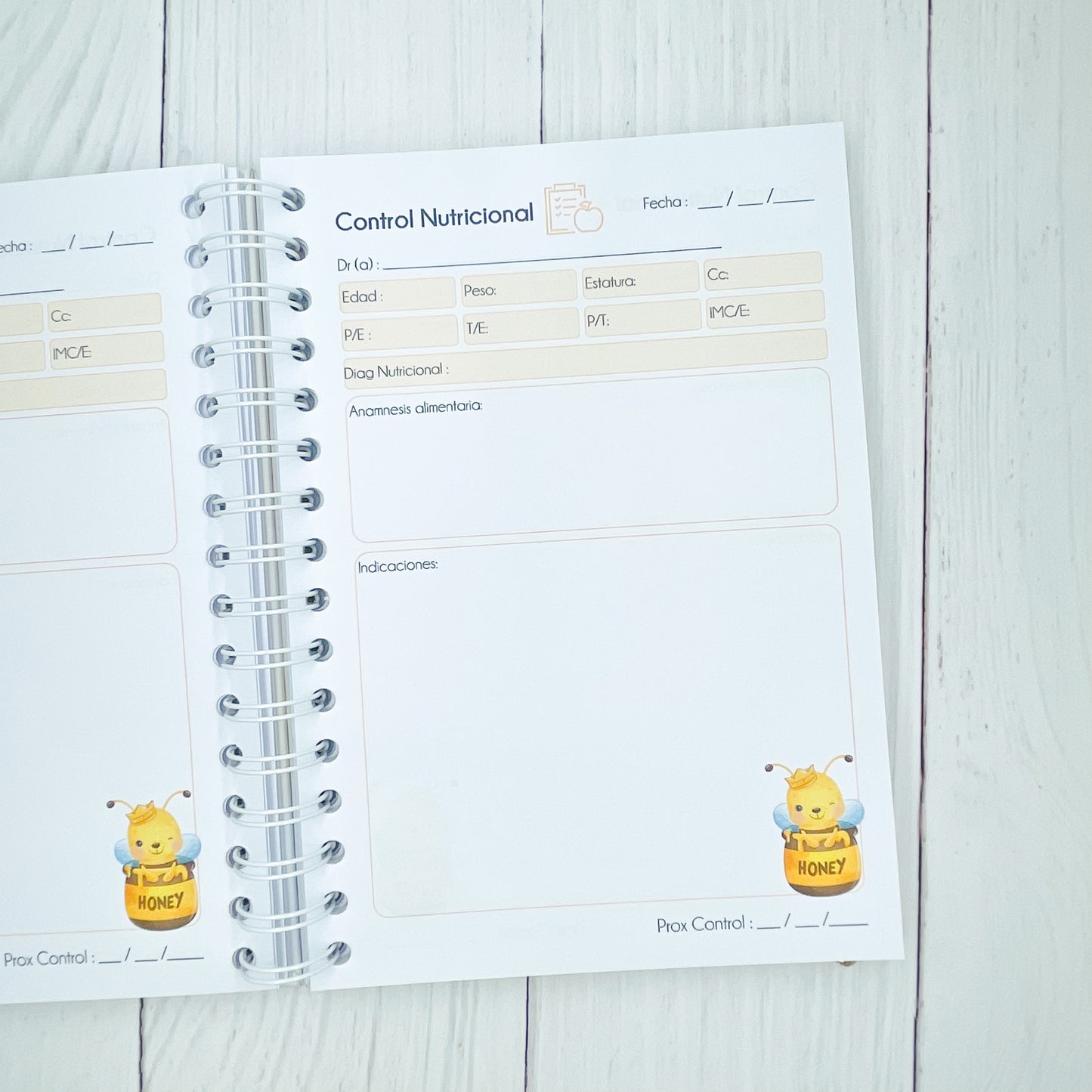 Cuaderno de control pediátrico