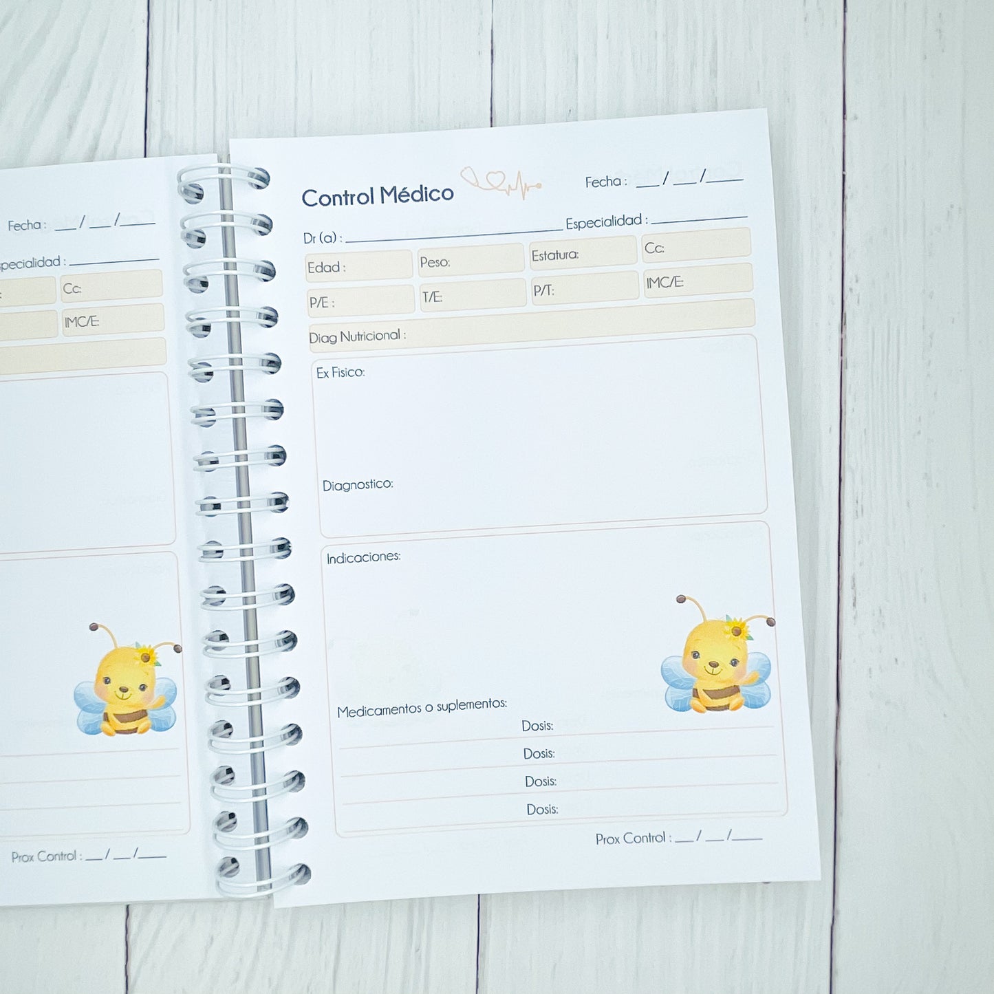Cuaderno de control pediátrico