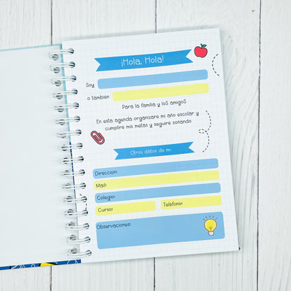 Agenda escolar enseñanza básica