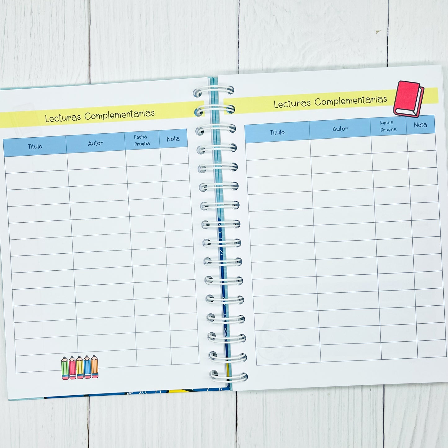 Agenda escolar enseñanza básica