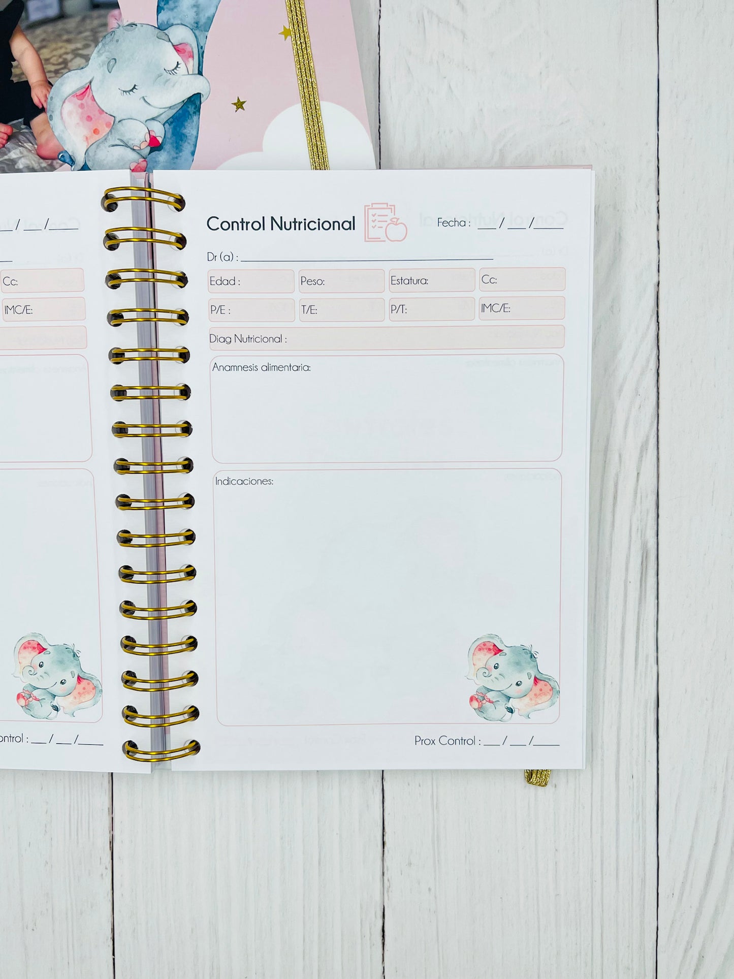 Cuaderno de control pediátrico