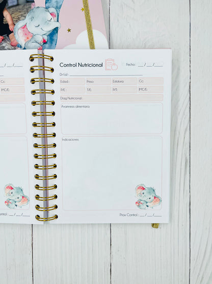 Cuaderno de control pediátrico