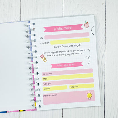 Agenda escolar enseñanza básica