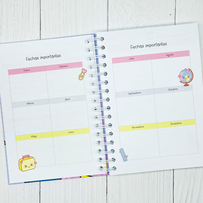 Agenda escolar enseñanza básica
