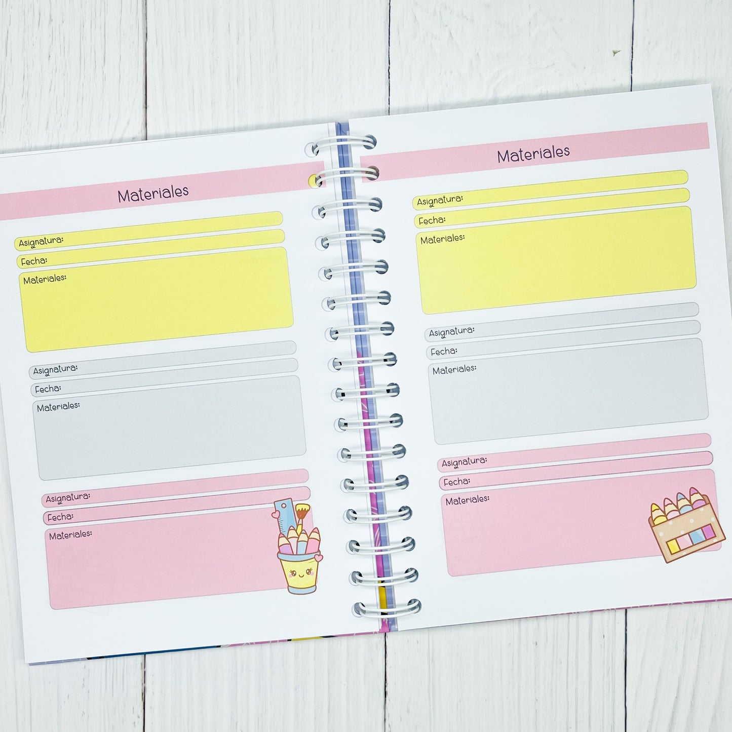 Agenda escolar enseñanza básica