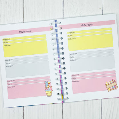 Agenda escolar enseñanza básica