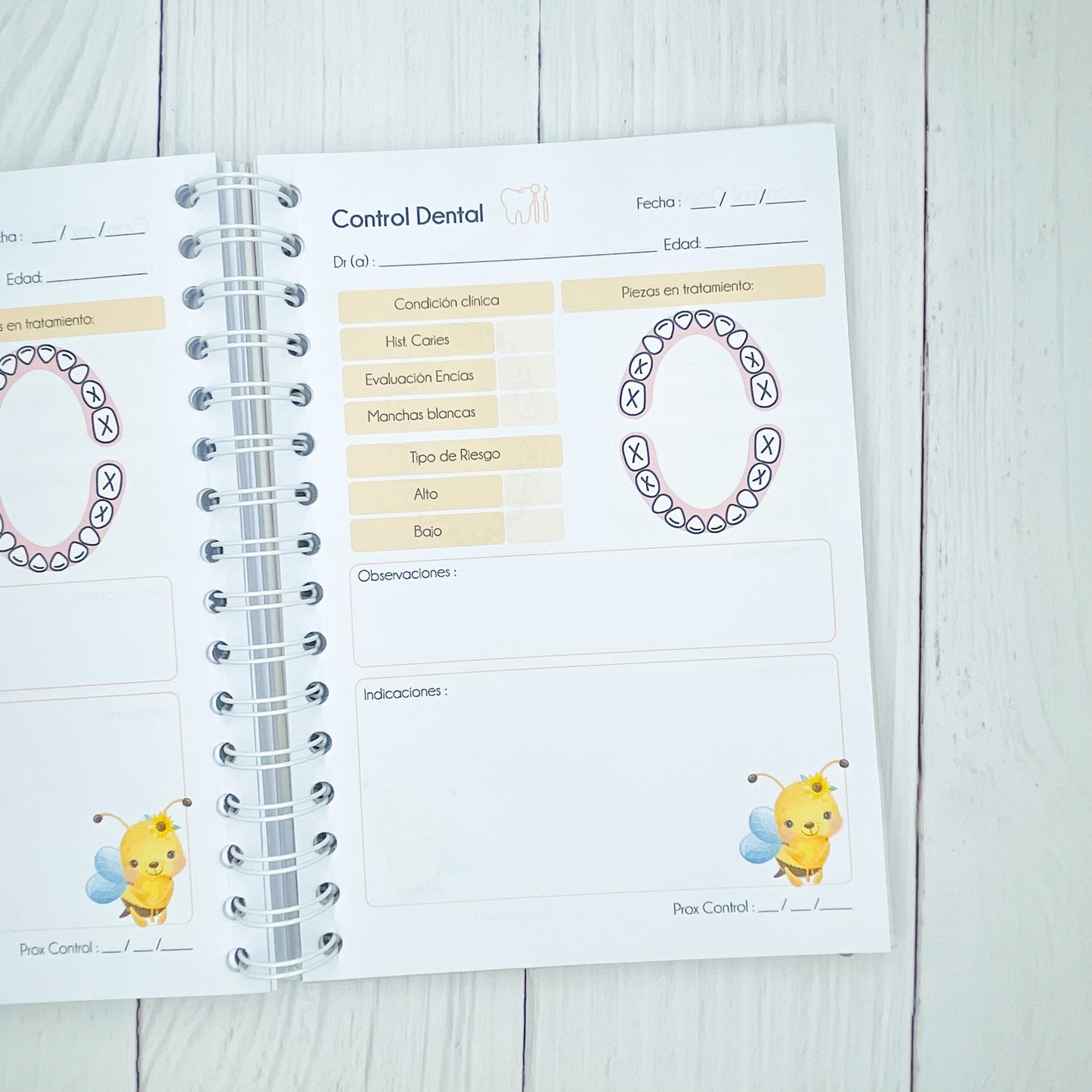 Cuaderno de control pediátrico