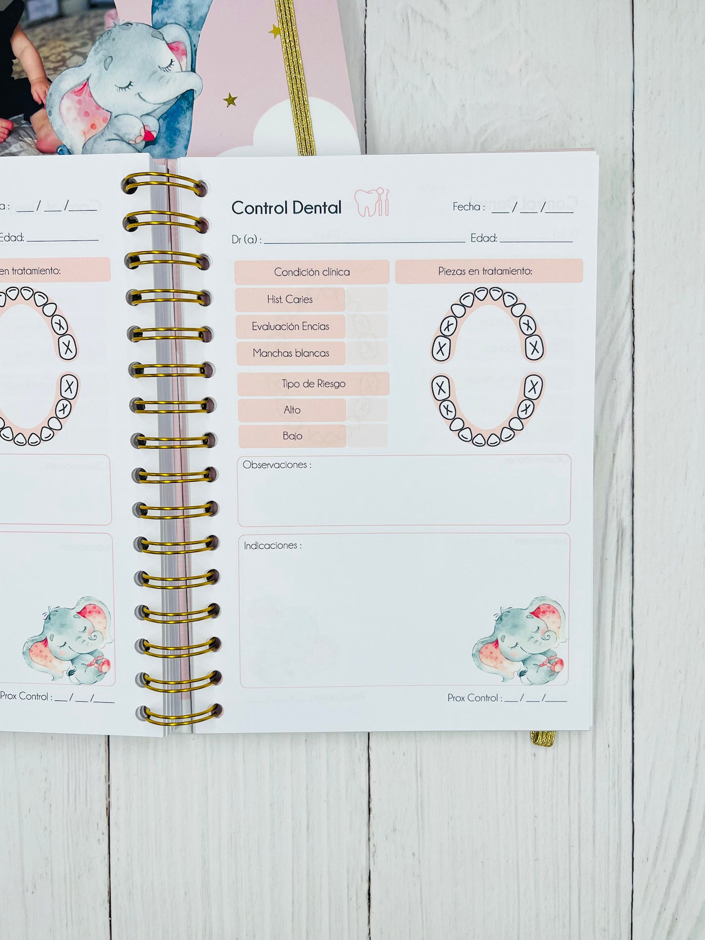 Cuaderno de control pediátrico