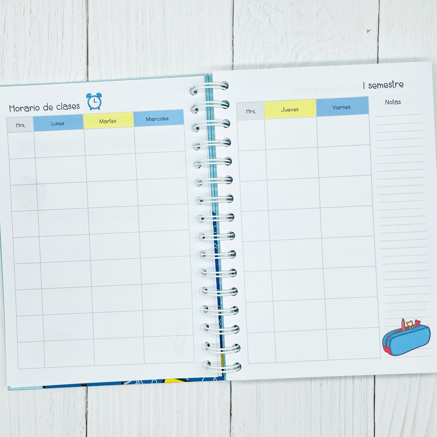 Agenda escolar enseñanza básica