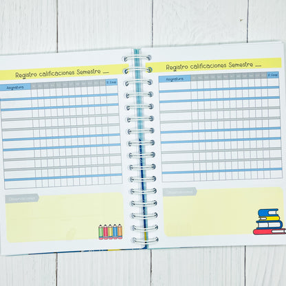 Agenda escolar enseñanza básica