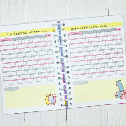 Agenda escolar enseñanza básica