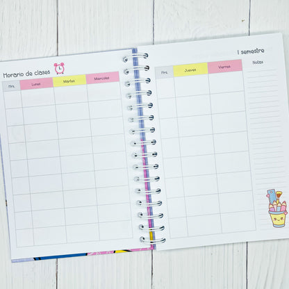 Agenda escolar enseñanza básica